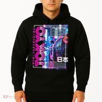 Tokyo City 80s Synthwave Racing Car Japan Tokyo Hoodie thumb 2