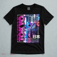 Tokyo City 80s Synthwave Racing Car Japan Tokyo T-Shirt thumb 5