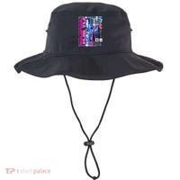 Tokyo City 80s Synthwave Racing Car Japan Tokyo Bucket Hat thumb 0