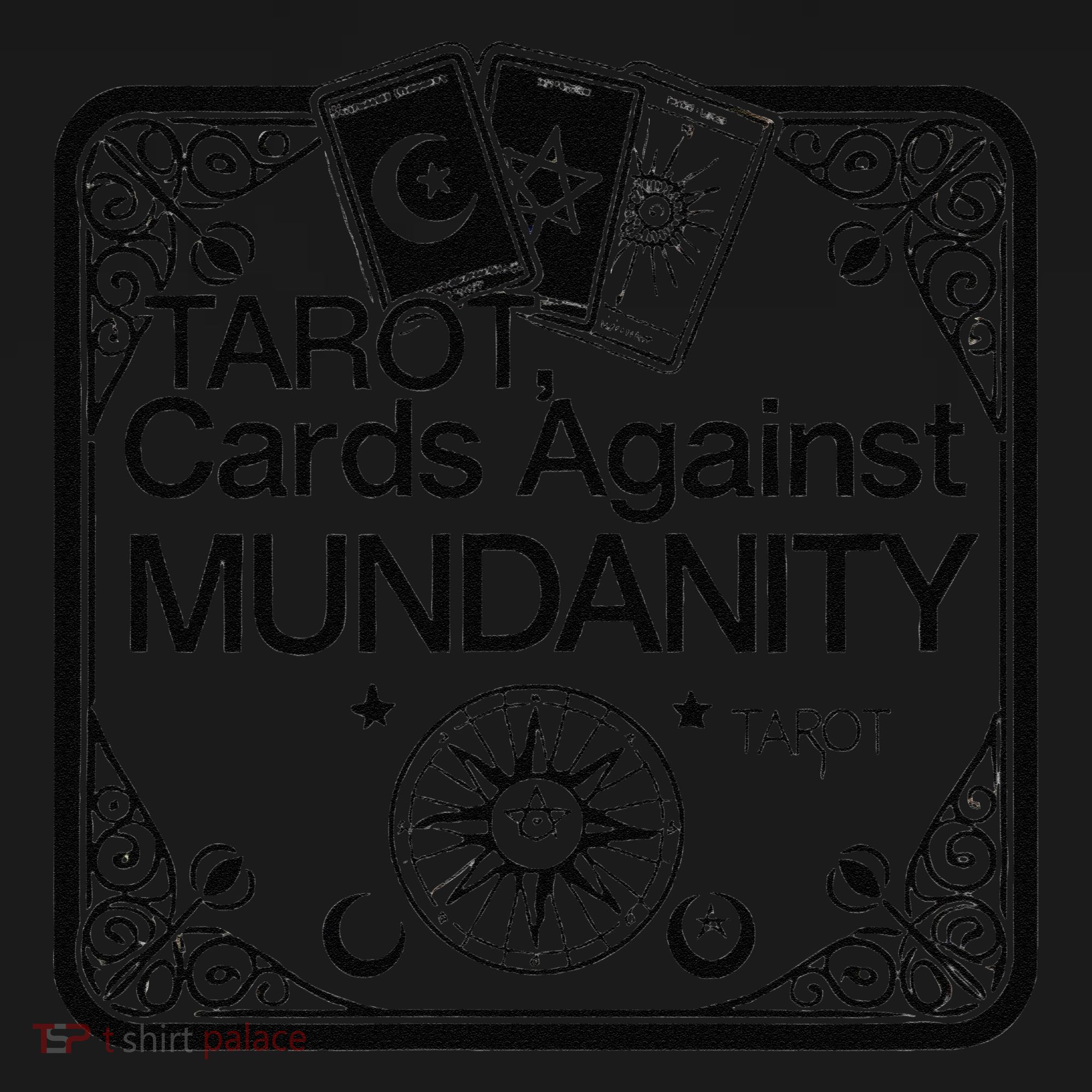 Tarot Cards Against Mundanity! USA-Made Doggie Bandana