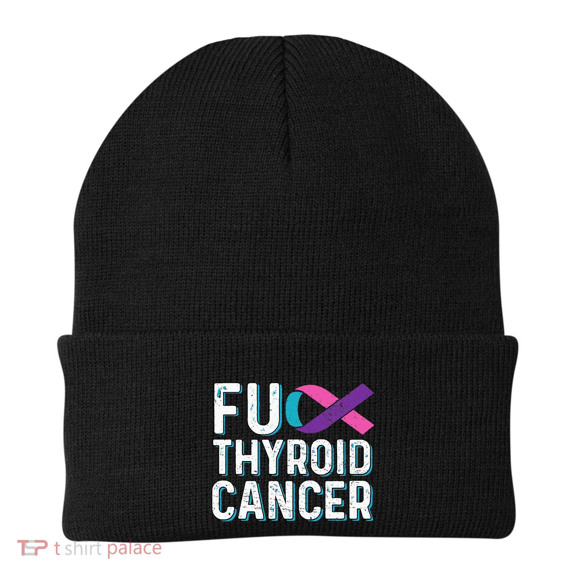 Thyroid Cancer Awareness Products Thyroid Cancer Survivor Beanie