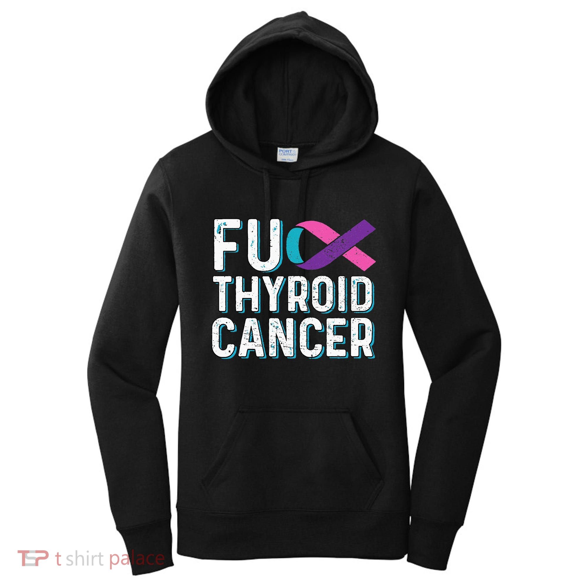 Thyroid Cancer Awareness Products Thyroid Cancer Survivor Women's Hoodie