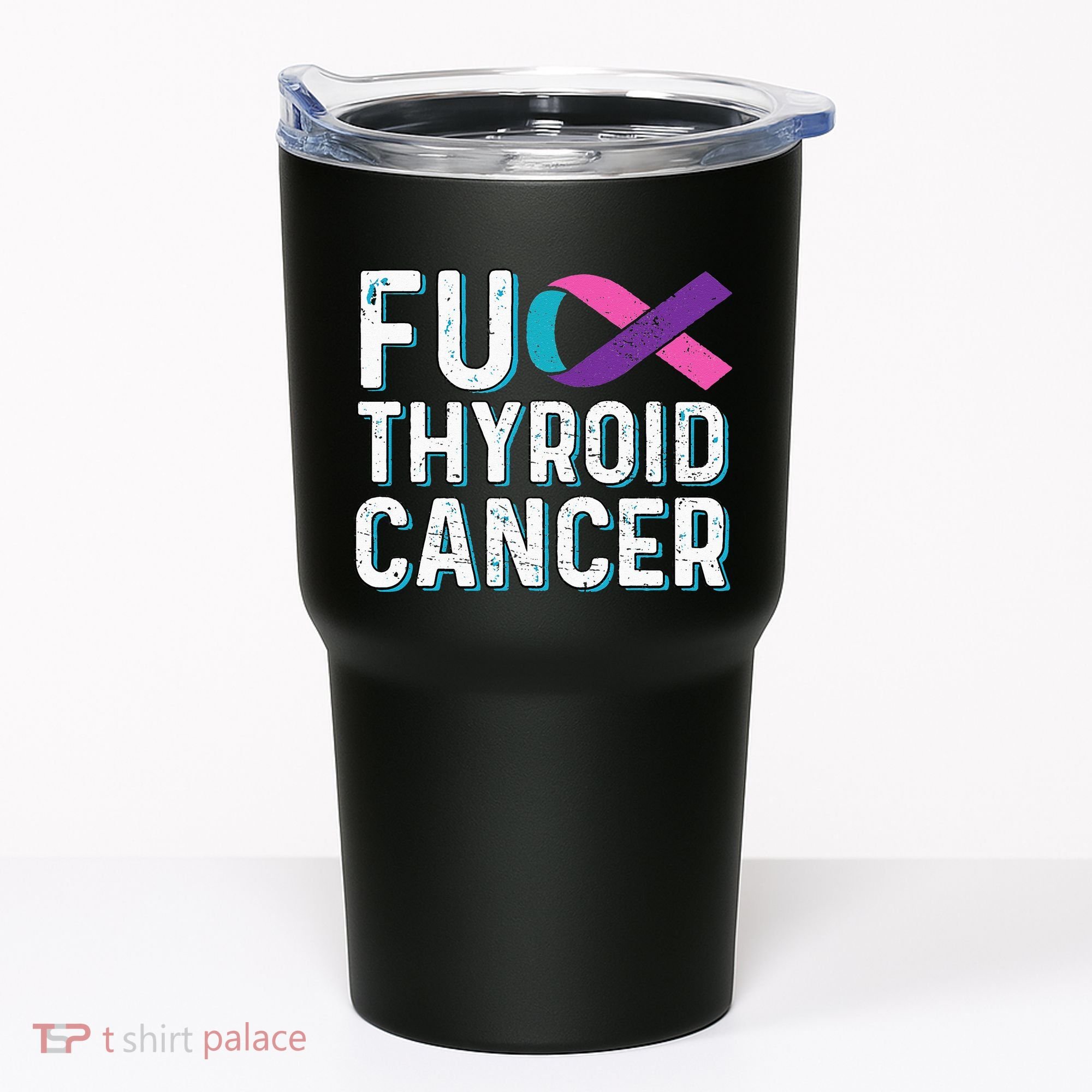 Thyroid Cancer Awareness Products Thyroid Cancer Survivor Tumbler