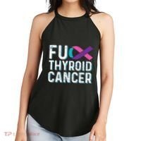Thyroid Cancer Awareness Products Thyroid Cancer Survivor Women's Perfect Tri Rocker Tank thumb 2