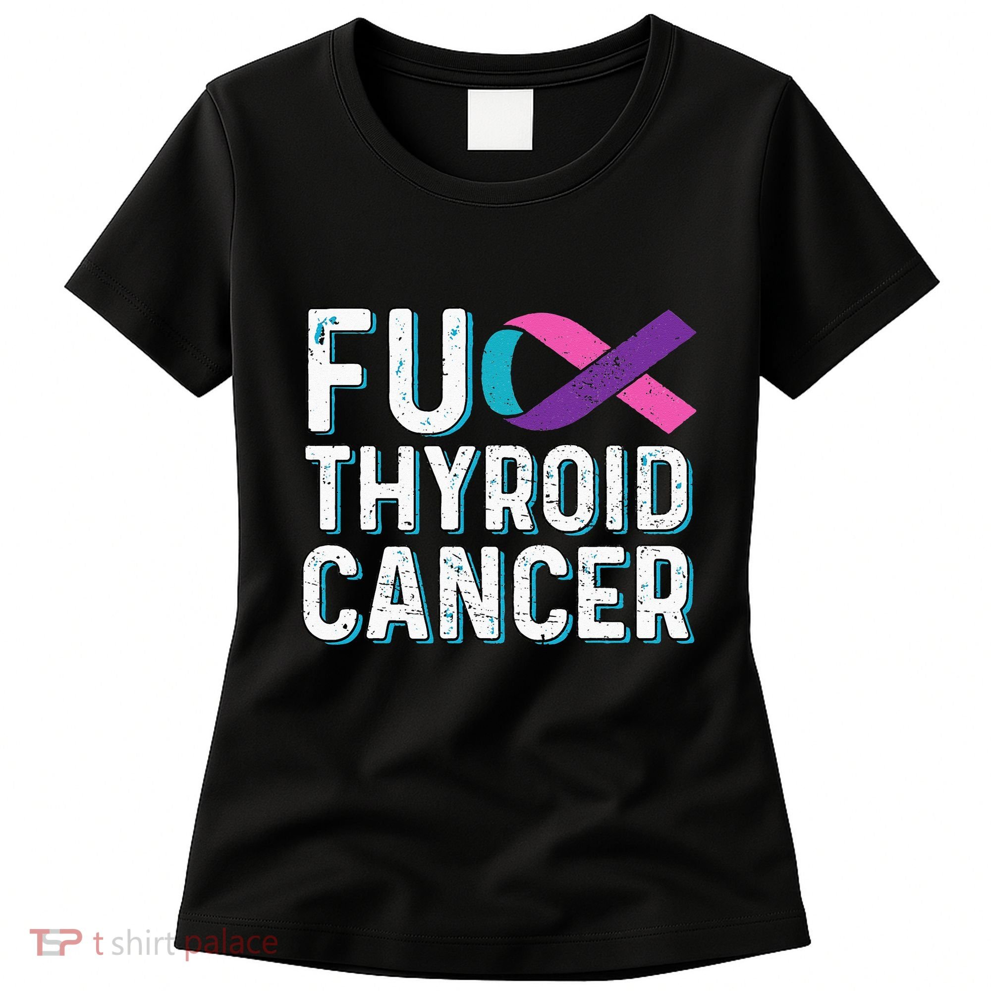 Thyroid Cancer Awareness Products Thyroid Cancer Survivor Women's T-Shirt