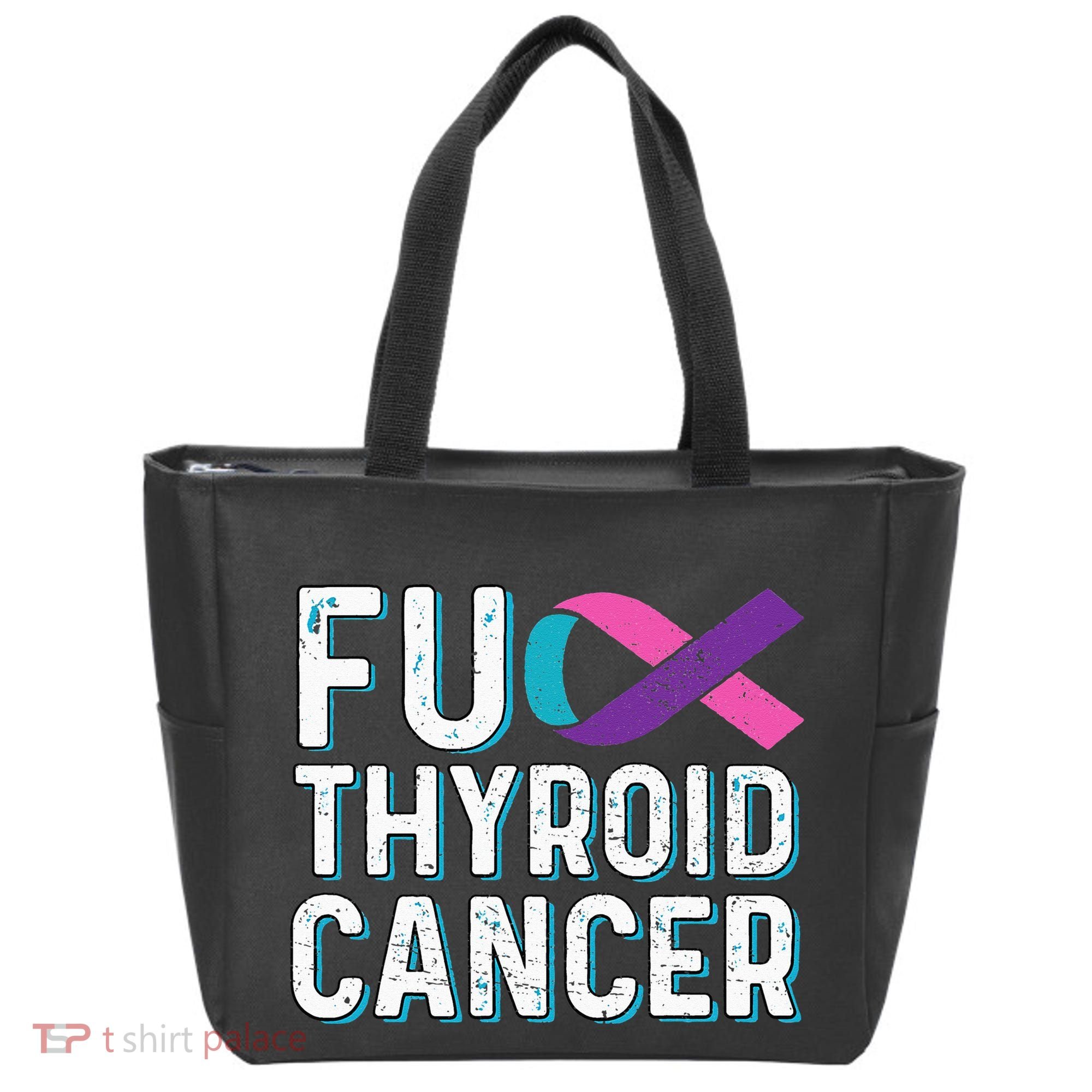 Thyroid Cancer Awareness Products Thyroid Cancer Survivor Tote Bag