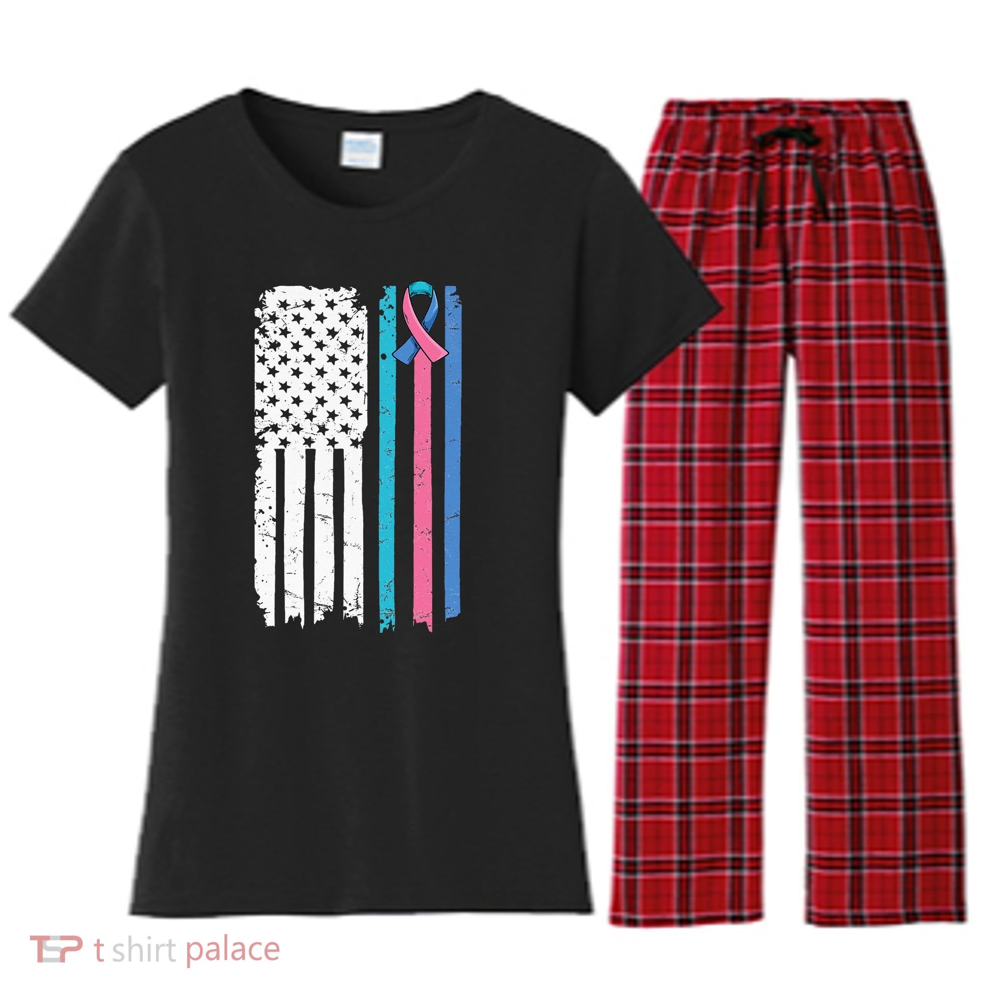 Thyroid Cancer Awareness Quote For A Thyroid Cancer Warrior Women's Flannel Pajama Set
