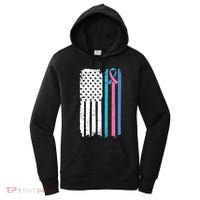 Thyroid Cancer Awareness Quote For A Thyroid Cancer Warrior Women's Hoodie thumb 0