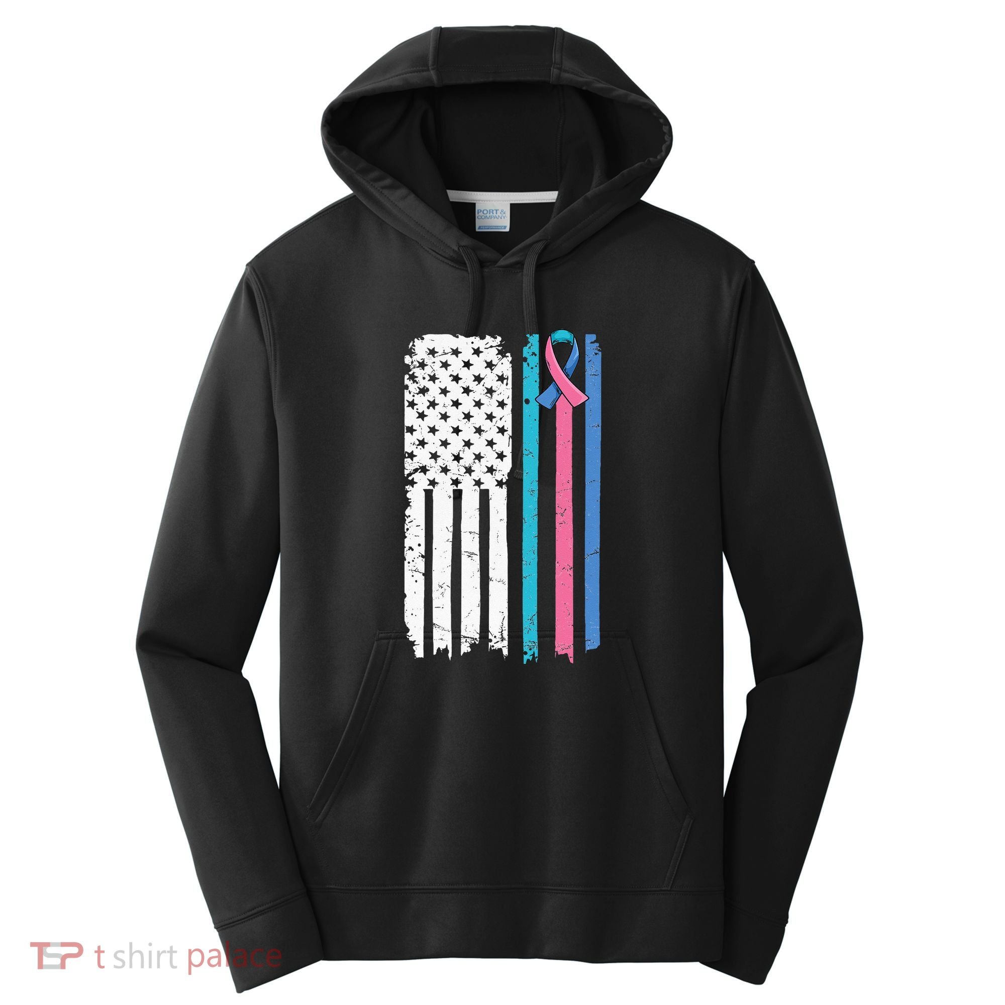 Thyroid Cancer Awareness Quote For A Thyroid Cancer Warrior Performance Fleece Hoodie