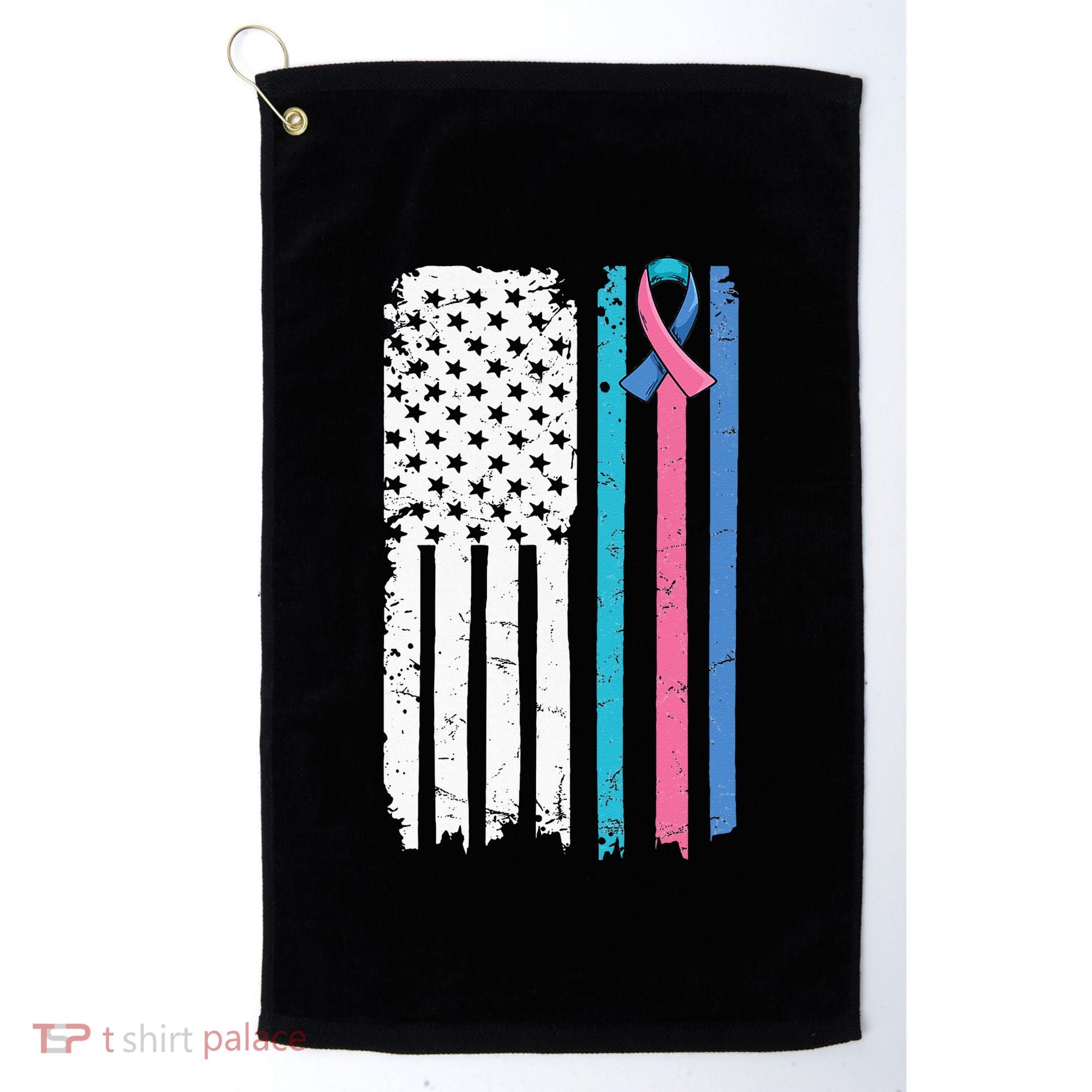 Thyroid Cancer Awareness Quote For A Thyroid Cancer Warrior Golf Towel