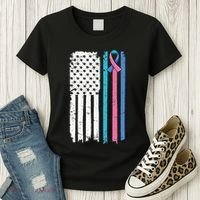 Thyroid Cancer Awareness Quote For A Thyroid Cancer Warrior Women's T-Shirt thumb 3