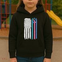 Thyroid Cancer Awareness Quote For A Thyroid Cancer Warrior Kids Hoodie thumb 3
