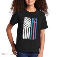 Thyroid Cancer Awareness Quote For A Thyroid Cancer Warrior Kids T-Shirt thumb 2