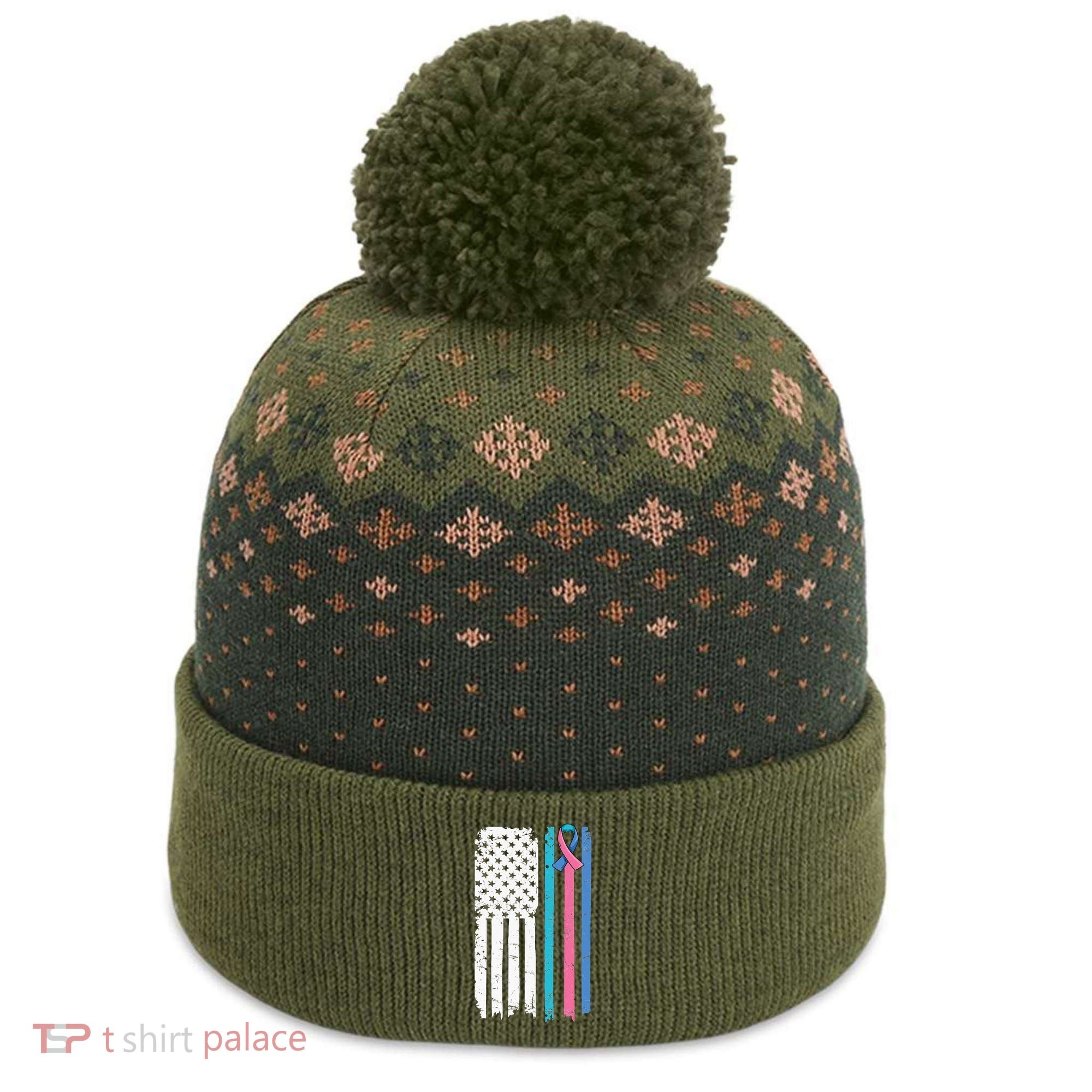 Thyroid Cancer Awareness Quote For A Thyroid Cancer Warrior The Baniff Cuffed Pom Beanie