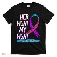 Thyroid Cancer Awareness Ribbon Endocrinologist Gift Idea T-Shirt thumb 0