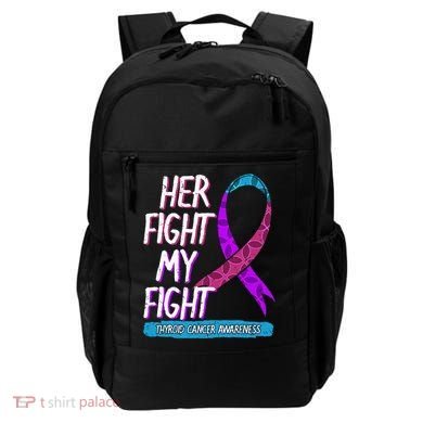 Thyroid Cancer Awareness Ribbon Endocrinologist Gift Idea Backpack