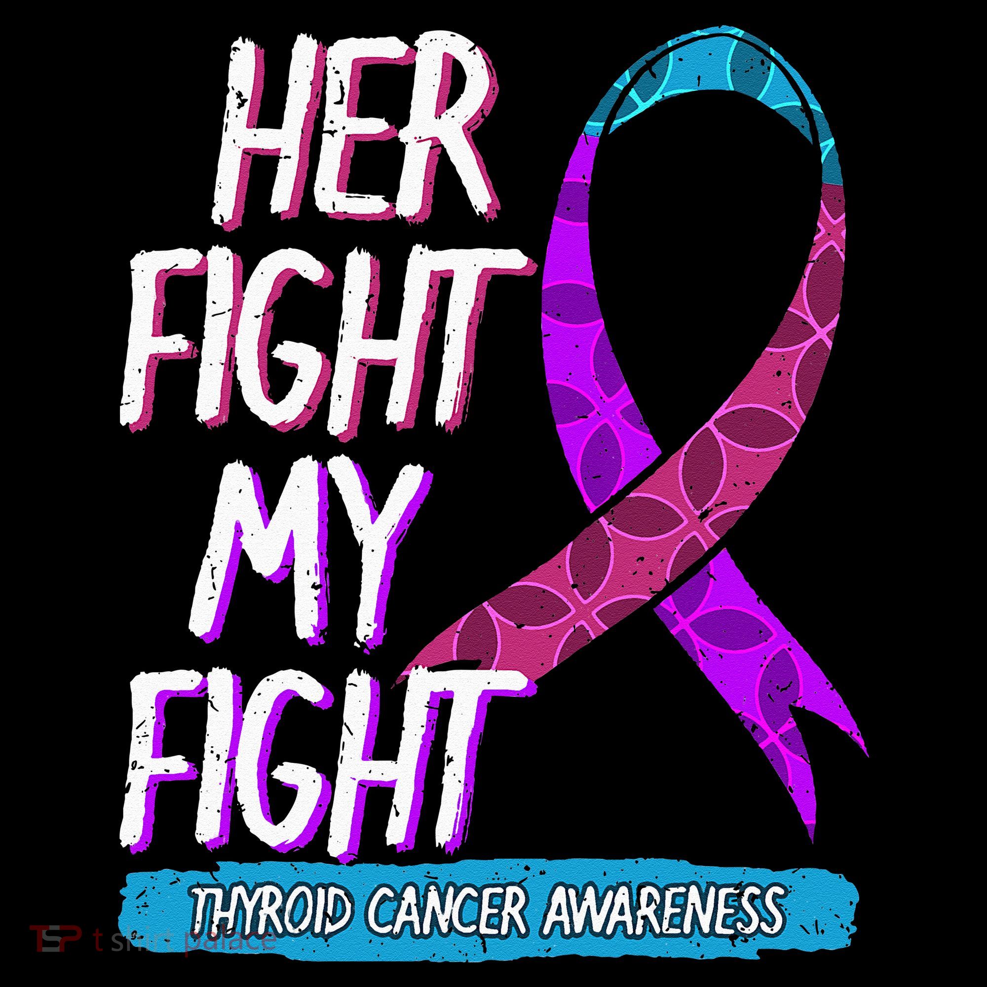 Thyroid Cancer Awareness Ribbon Endocrinologist Gift Idea Ornament