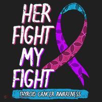 Thyroid Cancer Awareness Ribbon Endocrinologist Gift Idea Hat thumb 2