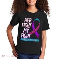 Thyroid Cancer Awareness Ribbon Endocrinologist Gift Idea Kids T-Shirt thumb 2
