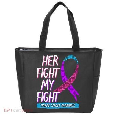 Thyroid Cancer Awareness Ribbon Endocrinologist Gift Idea Tote Bag