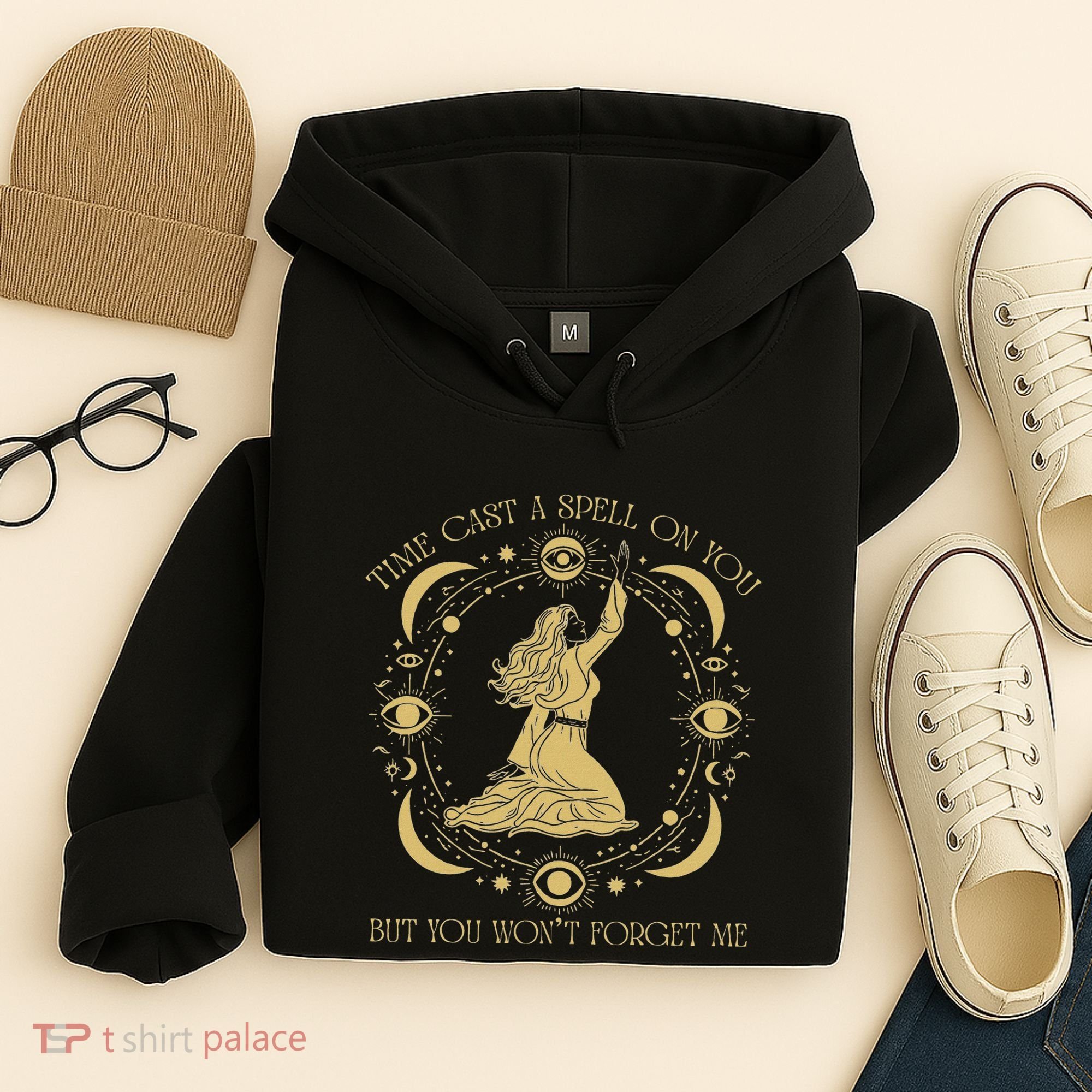 Time Cast A Spell On You Graphic But You WonT Forget Me Hoodie