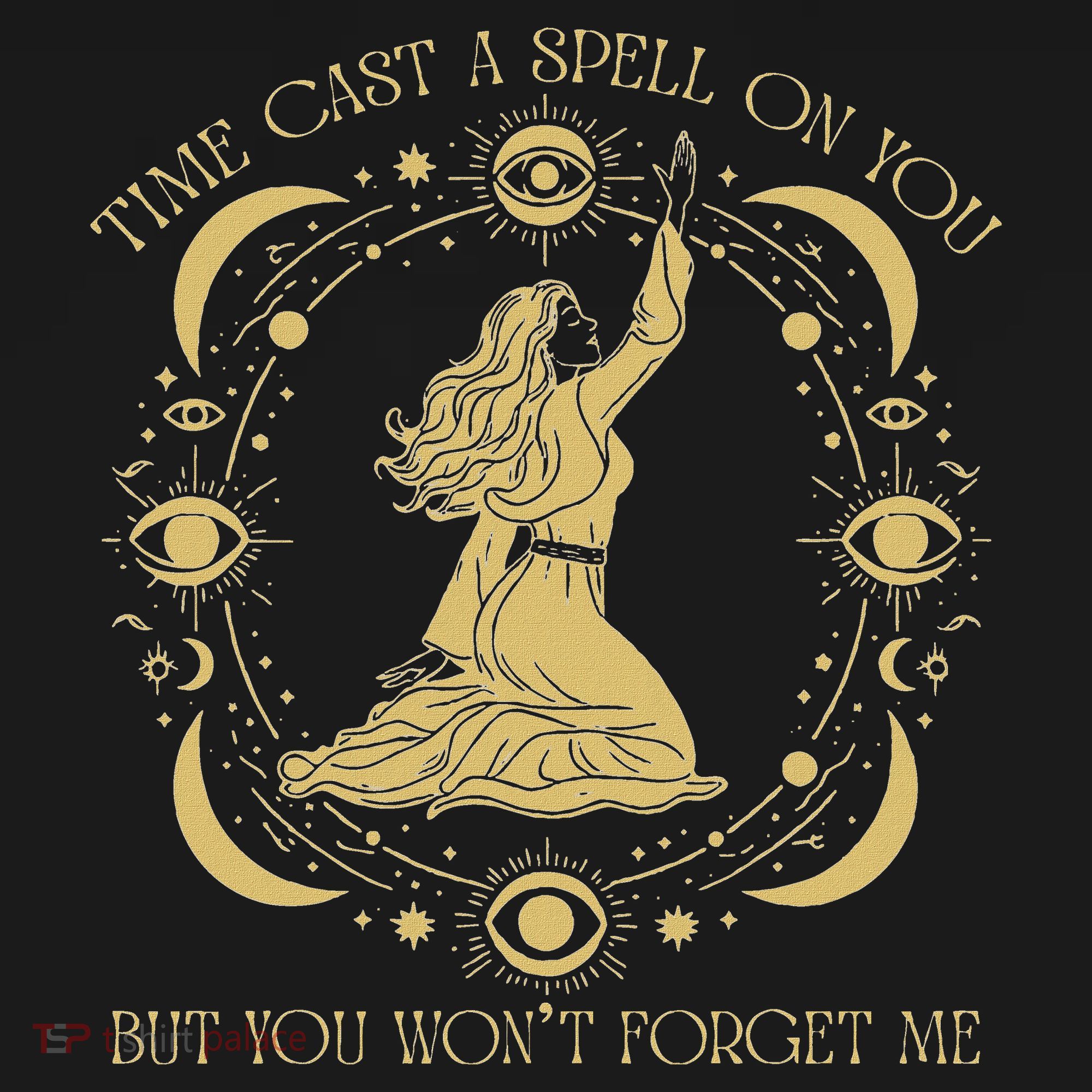Time Cast A Spell On You Graphic But You WonT Forget Me Sweatshirt
