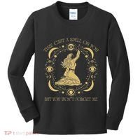 Time Cast A Spell On You Graphic But You WonT Forget Me Kids Long Sleeve Shirt thumb 0