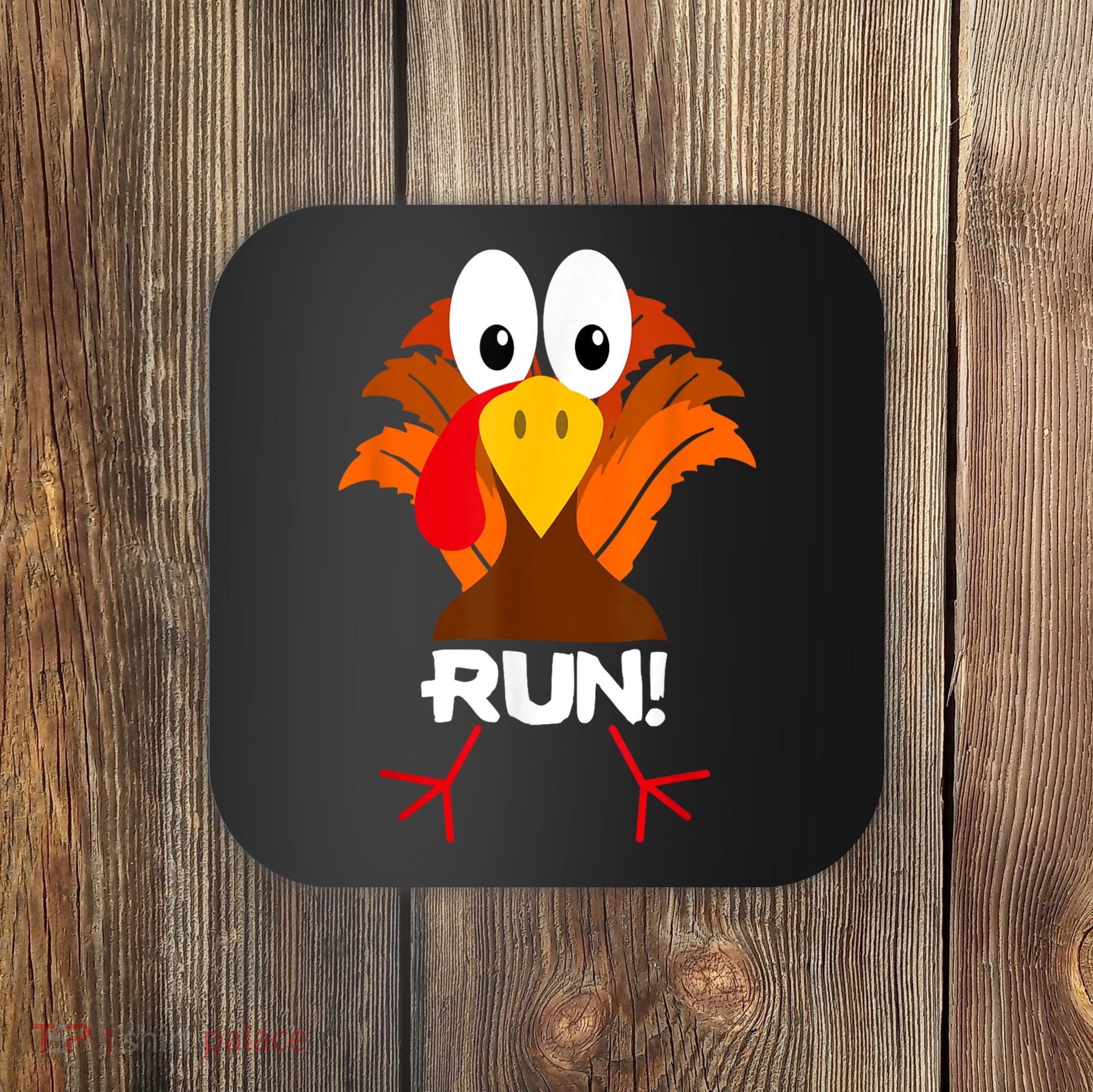 Turkey Costume Adult Running Face Turkey Trot Coaster