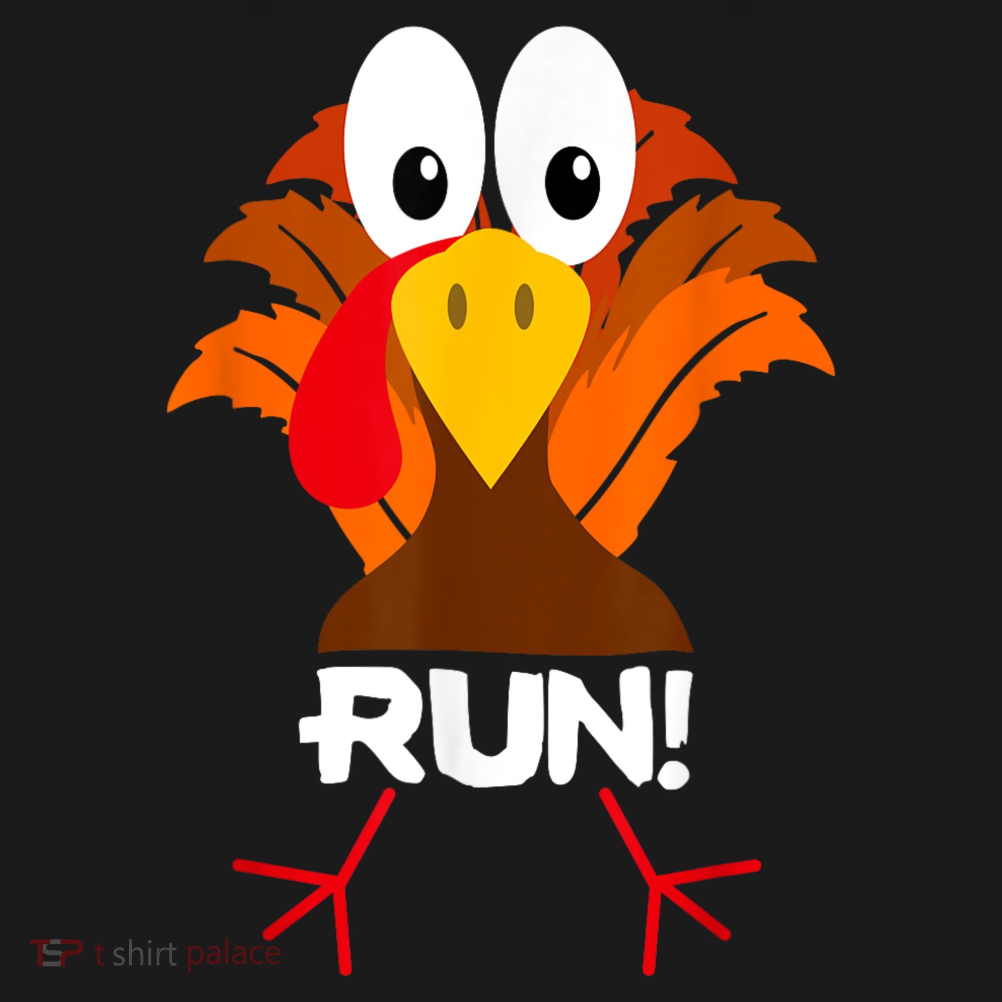 Turkey Costume Adult Running Face Turkey Trot Visor