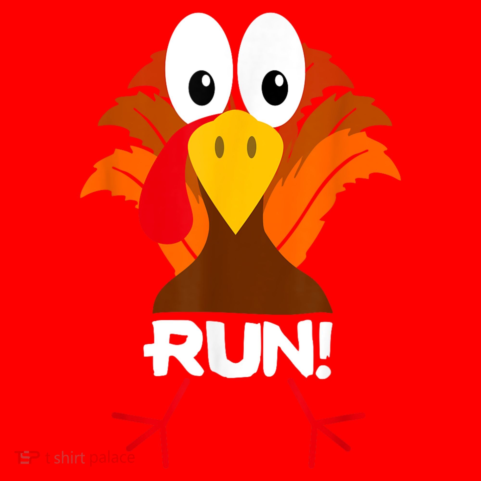 Turkey Costume Adult Running Face Turkey Trot Santa Hat