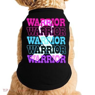 Thyroid Cancer Awareness Thyroid Cancer Warrior Gift Doggie Tank