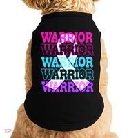 Thyroid Cancer Awareness Thyroid Cancer Warrior Gift Doggie Tank thumb 0