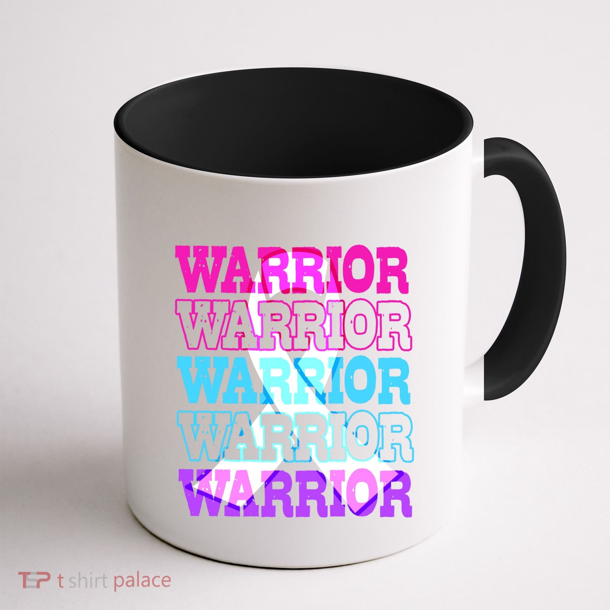 Thyroid Cancer Awareness Thyroid Cancer Warrior Gift Coffee Mug