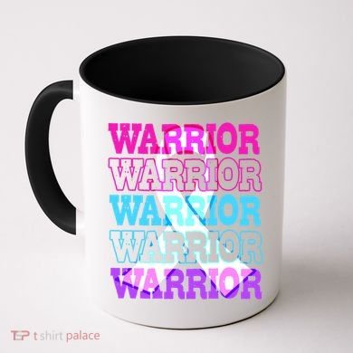 Thyroid Cancer Awareness Thyroid Cancer Warrior Gift Coffee Mug