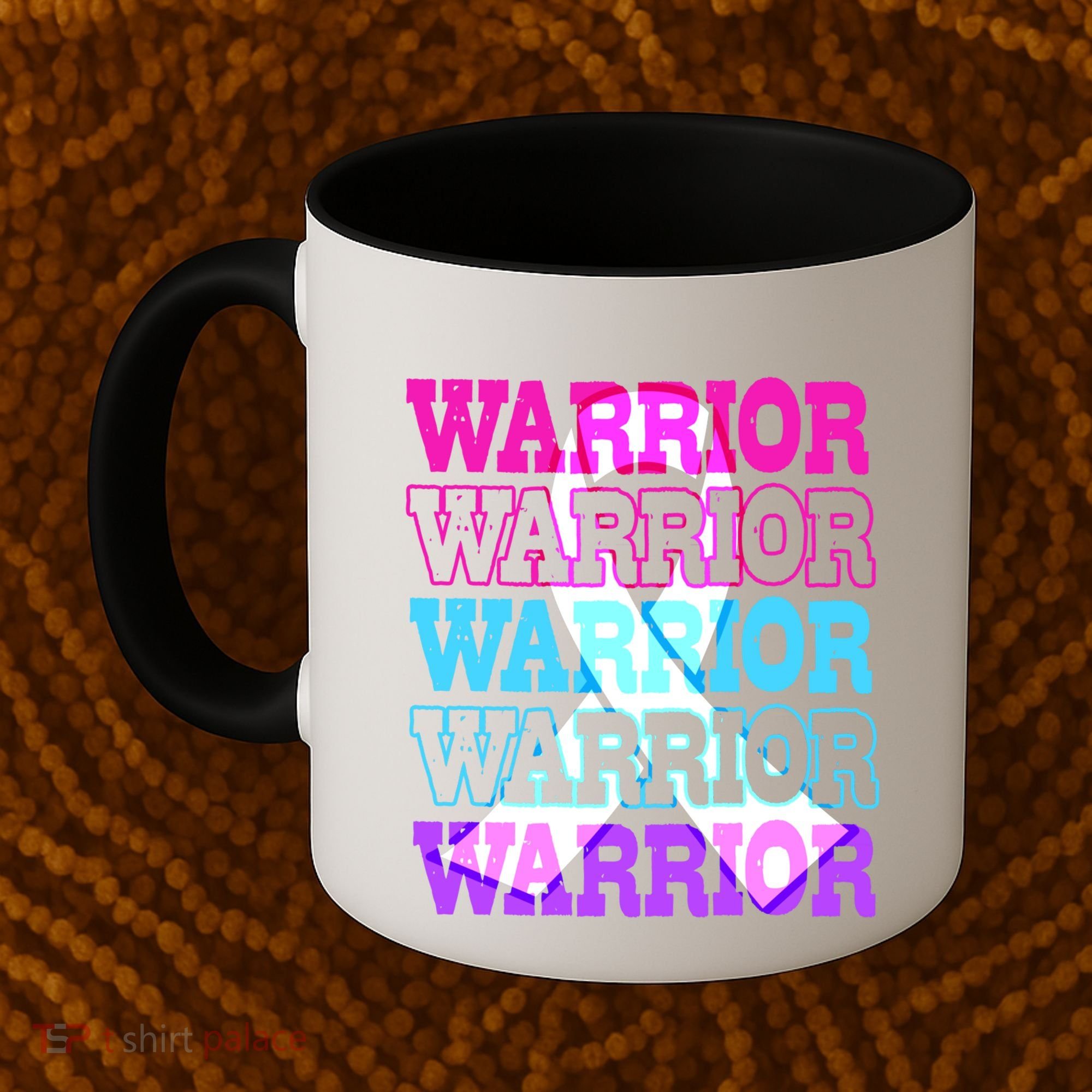 Thyroid Cancer Awareness Thyroid Cancer Warrior Gift Coffee Mug