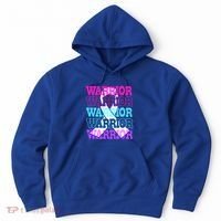 Thyroid Cancer Awareness Thyroid Cancer Warrior Gift Hoodie thumb 0