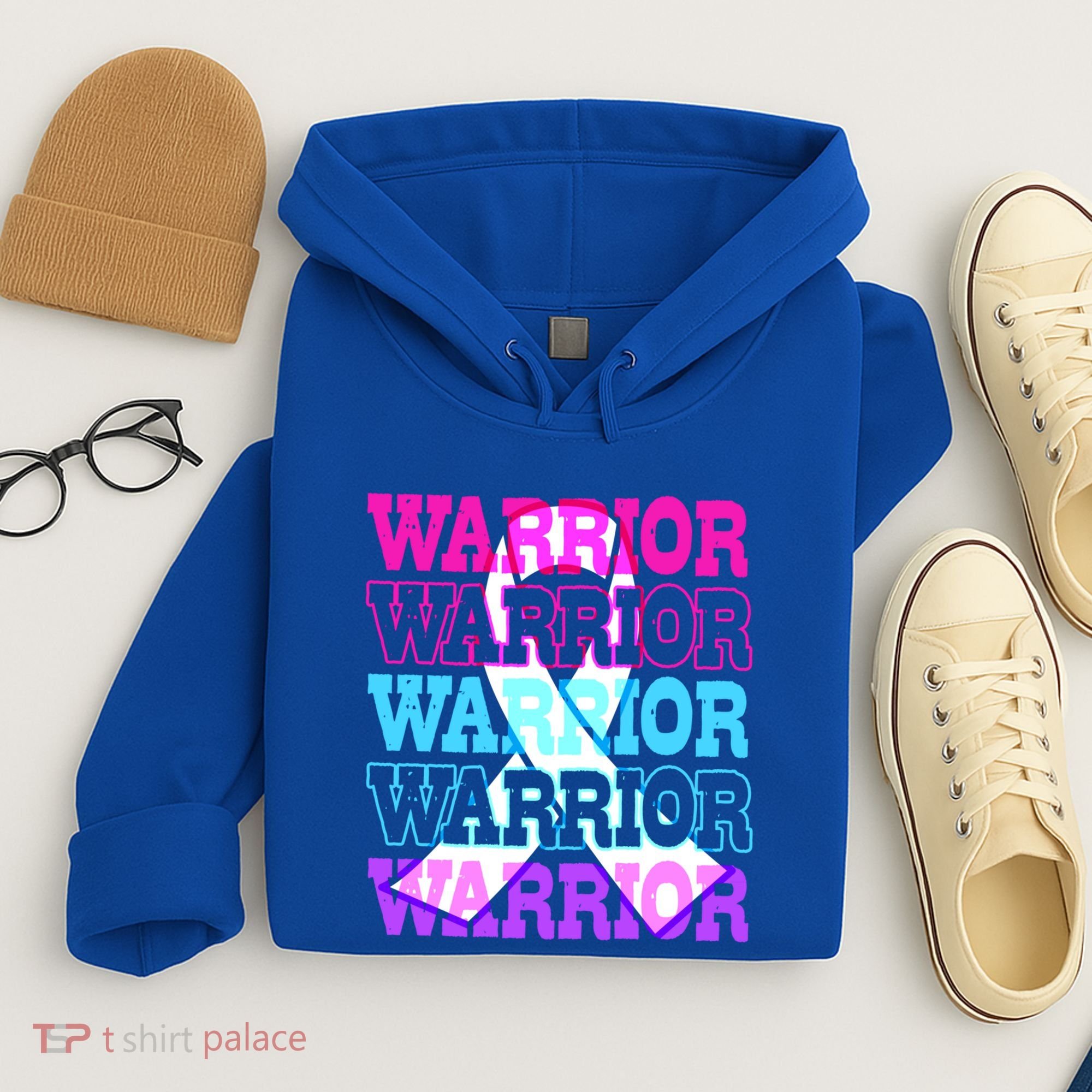 Thyroid Cancer Awareness Thyroid Cancer Warrior Gift Hoodie