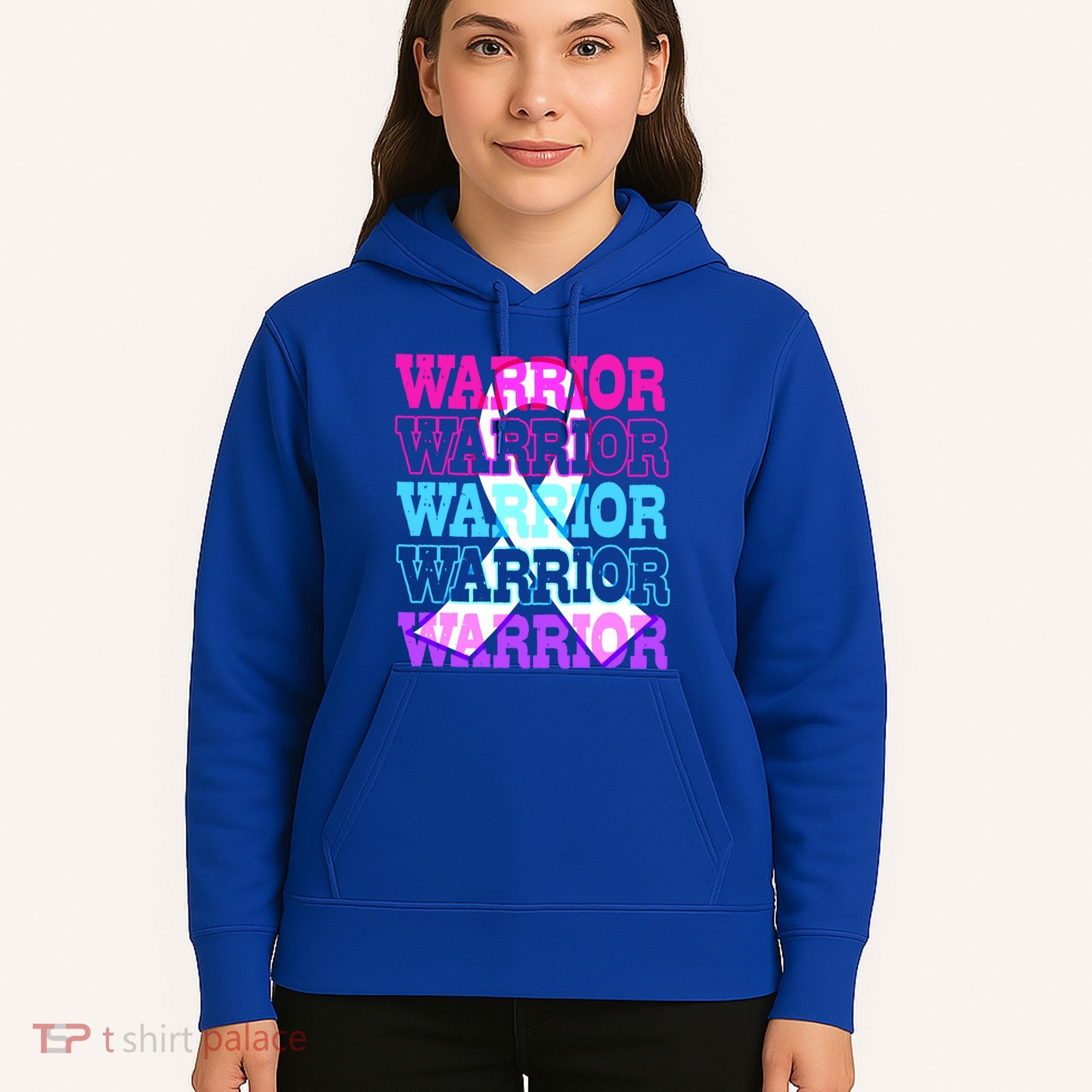 Thyroid Cancer Awareness Thyroid Cancer Warrior Gift Hoodie