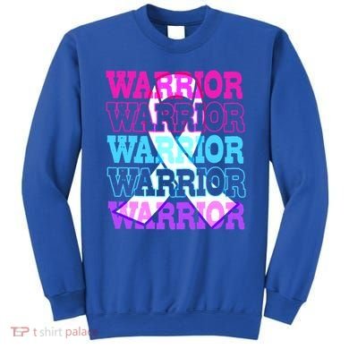 Thyroid Cancer Awareness Thyroid Cancer Warrior Gift Sweatshirt