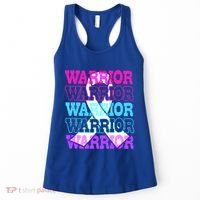Thyroid Cancer Awareness Thyroid Cancer Warrior Gift Women's Tank Top thumb 0