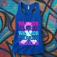 Thyroid Cancer Awareness Thyroid Cancer Warrior Gift Women's Tank Top thumb 3