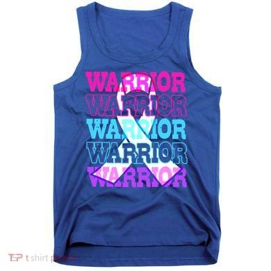 Thyroid Cancer Awareness Thyroid Cancer Warrior Gift Tank Top