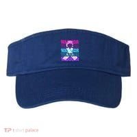 Thyroid Cancer Awareness Thyroid Cancer Warrior Gift Visor thumb 0