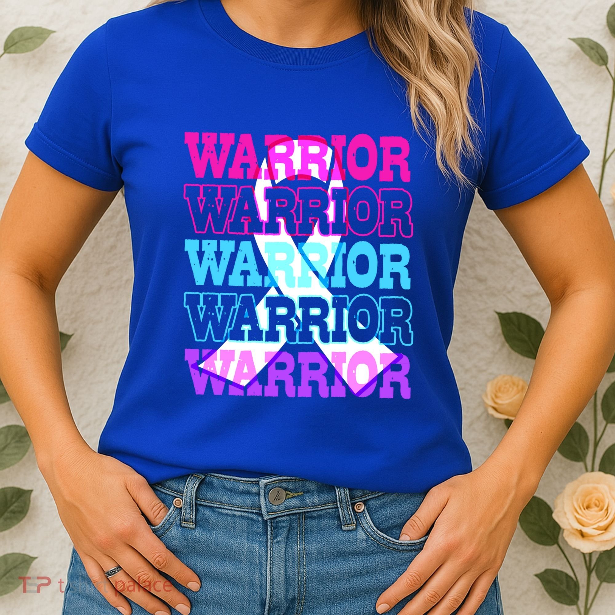 Thyroid Cancer Awareness Thyroid Cancer Warrior Gift Women's T-Shirt