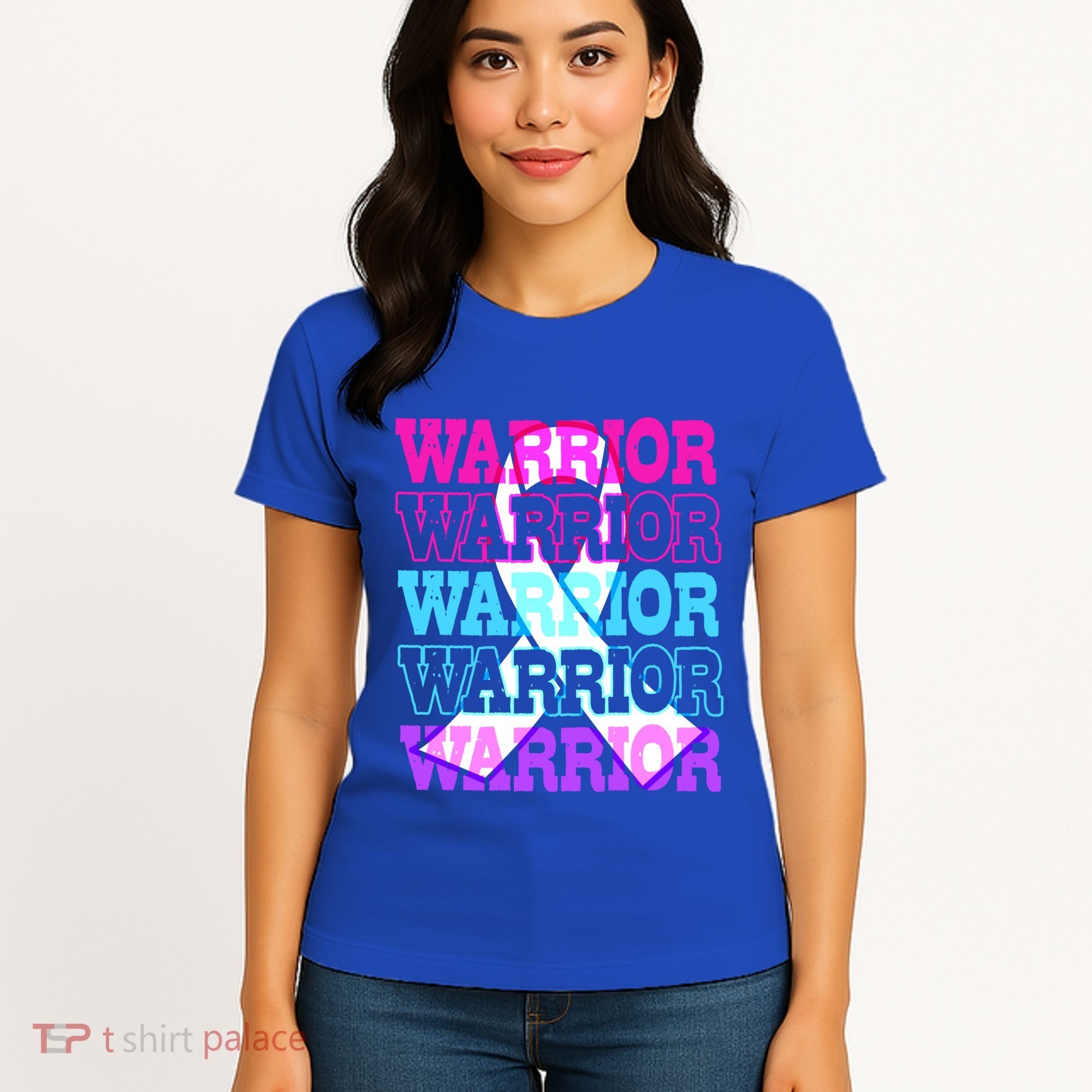Thyroid Cancer Awareness Thyroid Cancer Warrior Gift Women's T-Shirt