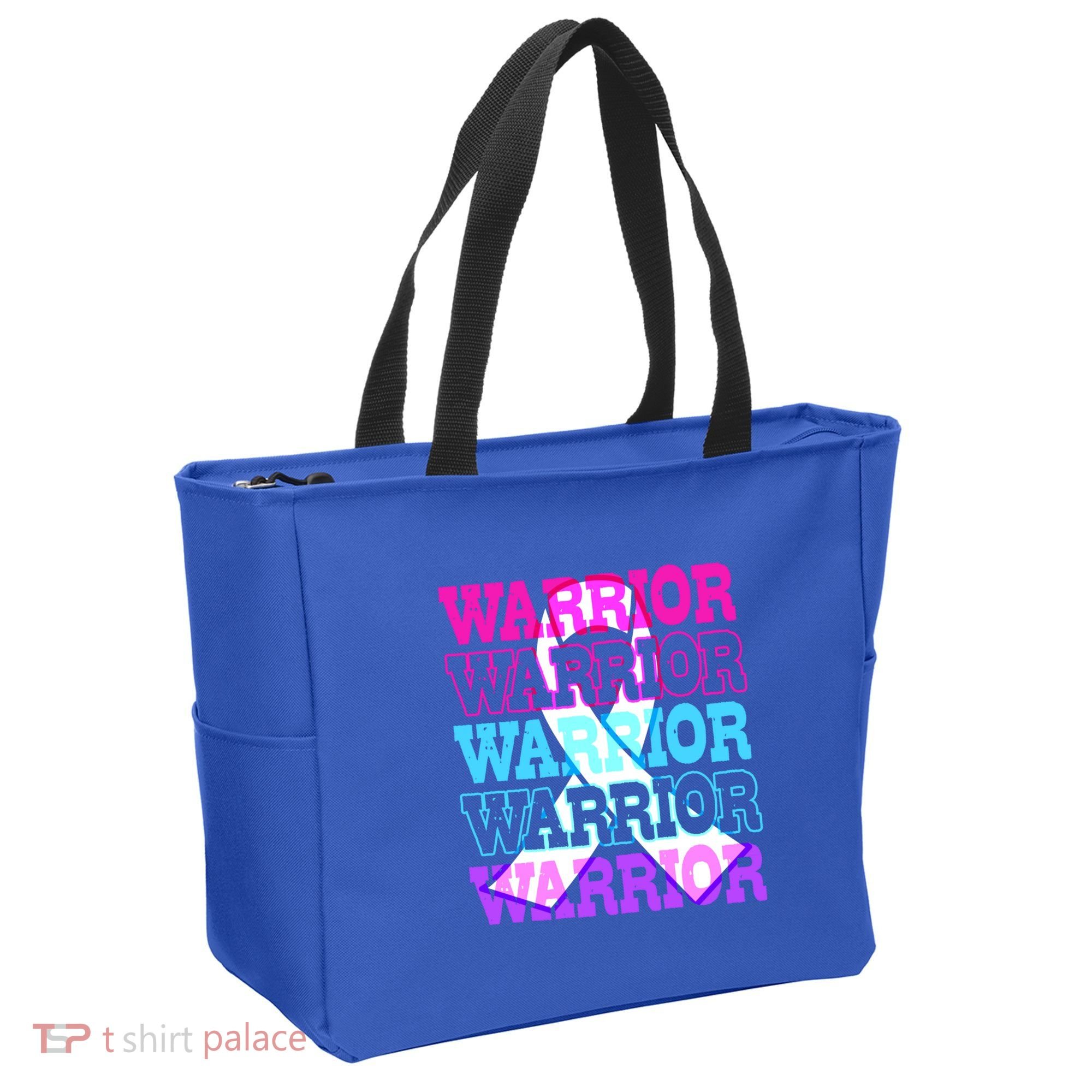 Thyroid Cancer Awareness Thyroid Cancer Warrior Gift Tote Bag