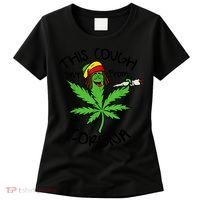 This Cough Ain't From Corona Weed Joke Cannabis 420 Stoner Women's T-Shirt thumb 0