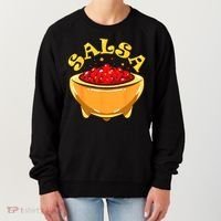 Tortilla Chips And Salsa Funny Matching Halloween Costumes Women's Sweatshirt thumb 0