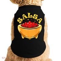 Tortilla Chips And Salsa Funny Matching Halloween Costumes Doggie Tank thumb 0