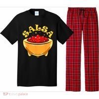 Tortilla Chips And Salsa Funny Matching Halloween Costumes Pajama Set thumb 0